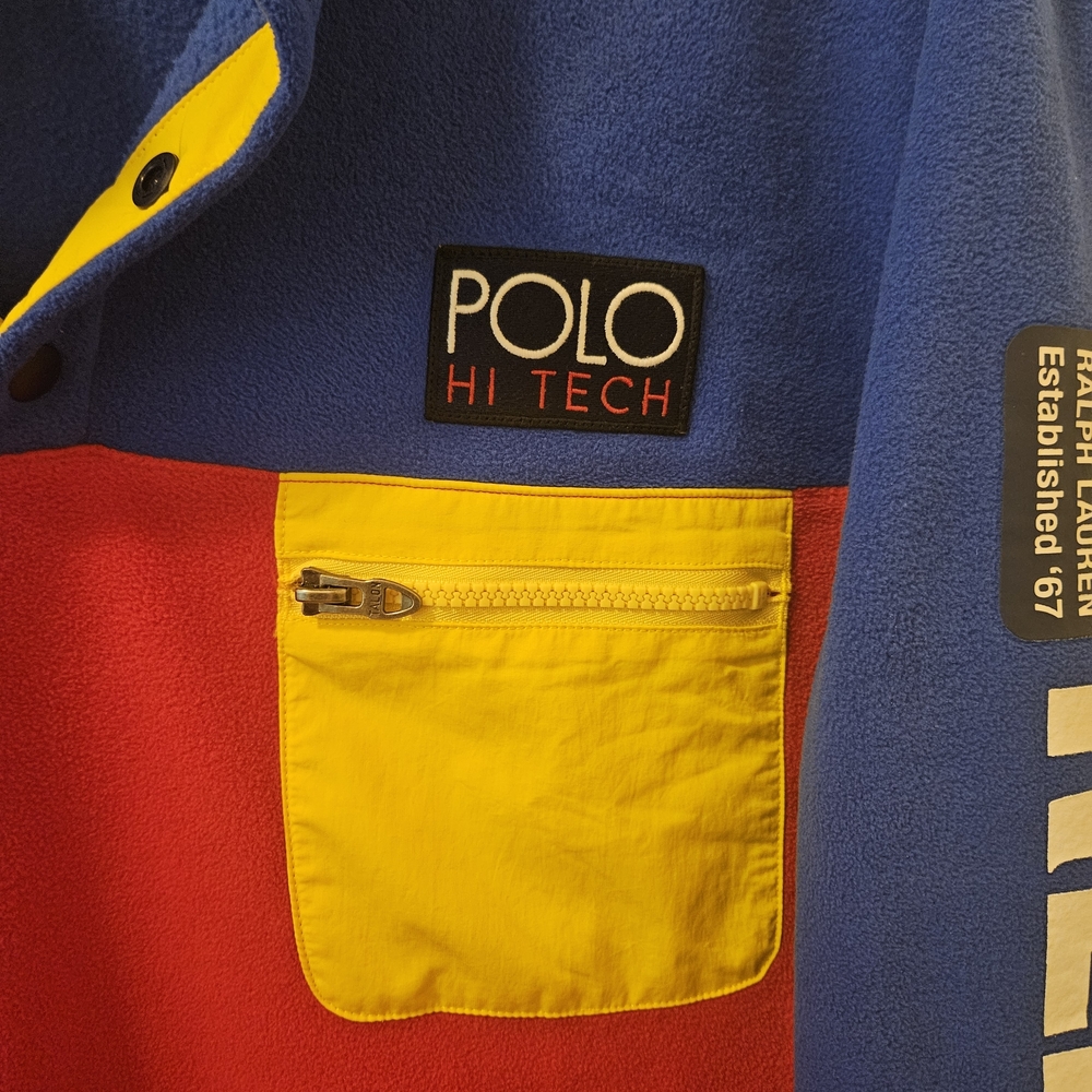 Polo Hi Tech Colorblock Pullover - image 2